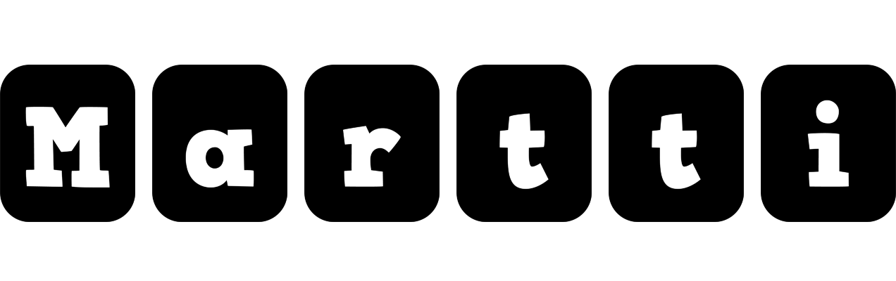 Martti box logo