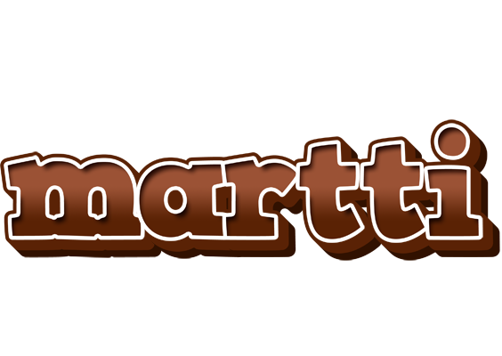 Martti brownie logo