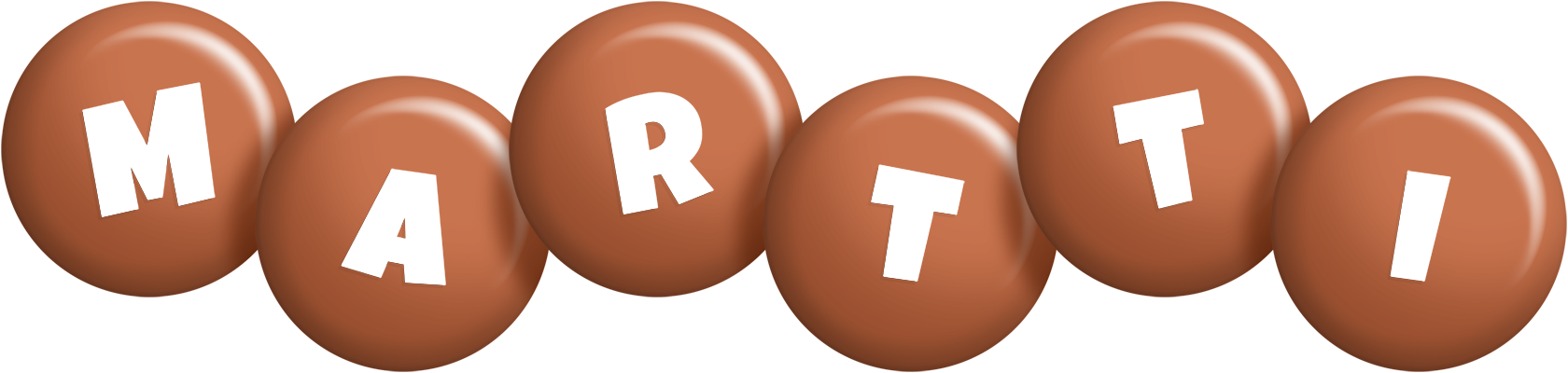Martti candy-brown logo