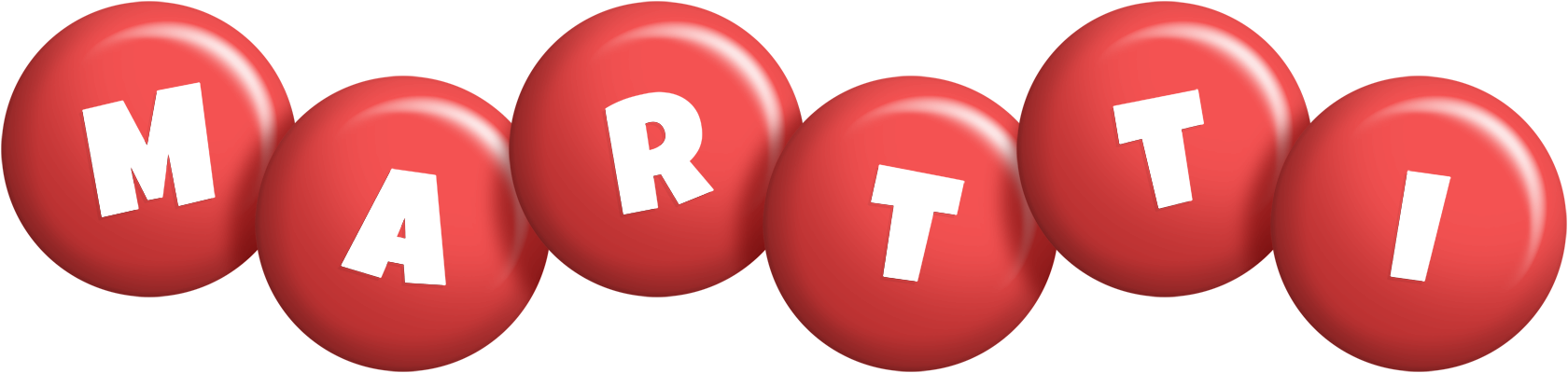 Martti candy-red logo