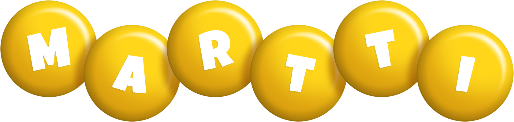 Martti candy-yellow logo