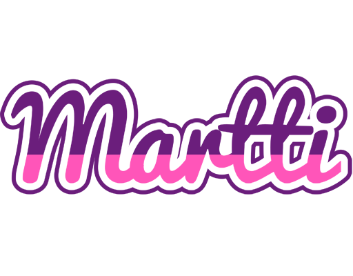 Martti cheerful logo