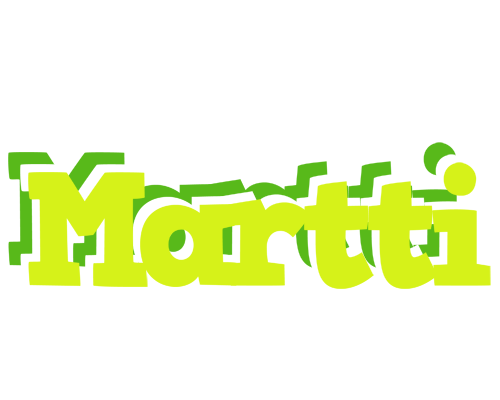 Martti citrus logo