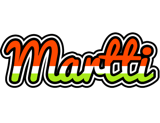 Martti exotic logo