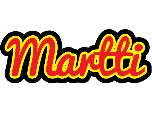 Martti fireman logo
