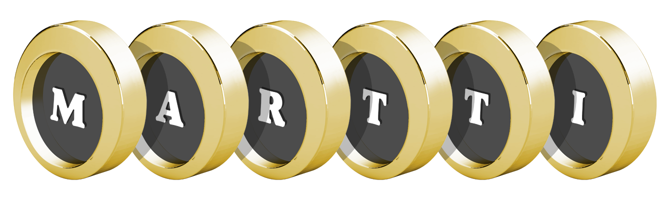 Martti gold logo