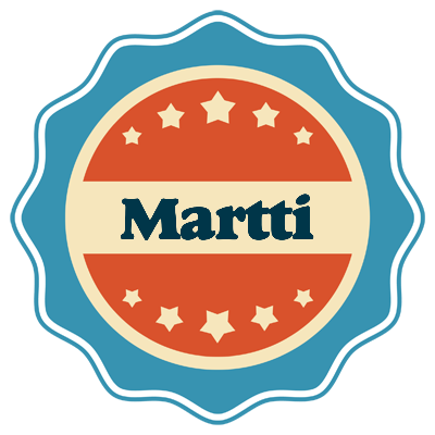 Martti labels logo