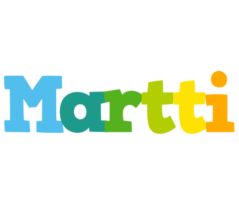 Martti rainbows logo