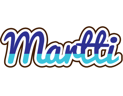 Martti raining logo