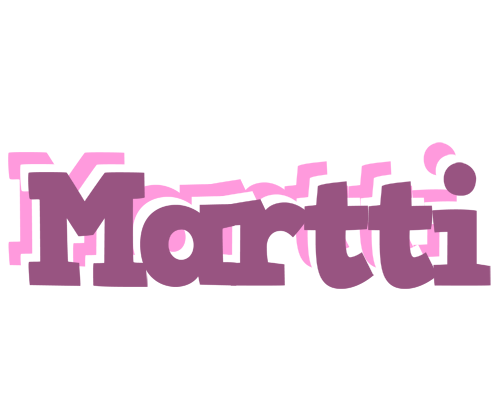 Martti relaxing logo