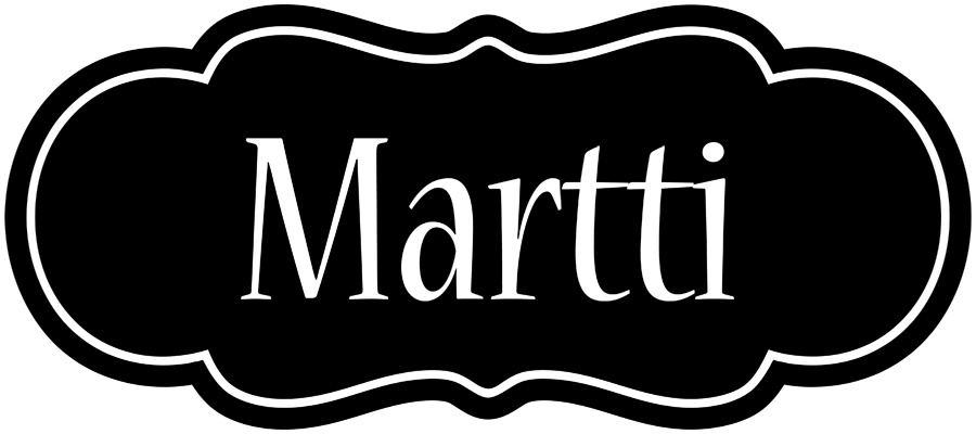 Martti welcome logo