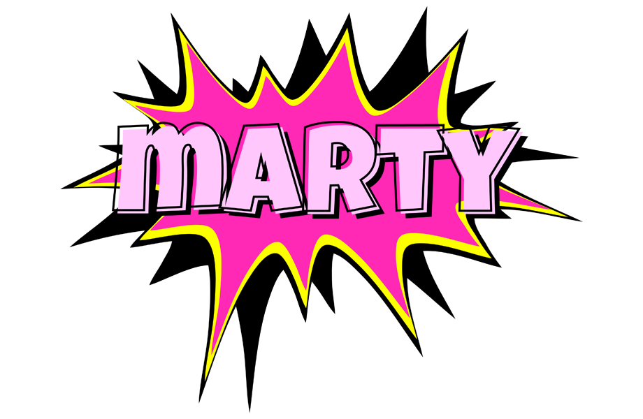 Marty badabing logo