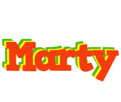 Marty bbq logo