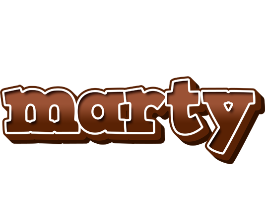 Marty brownie logo