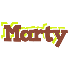 Marty caffeebar logo