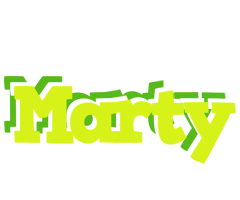 Marty citrus logo