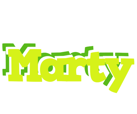 Marty citrus logo