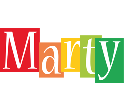 Marty colors logo
