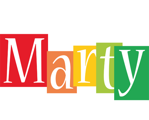 Marty colors logo