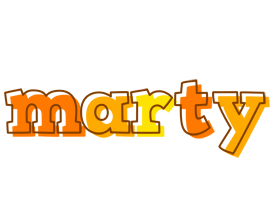 Marty desert logo