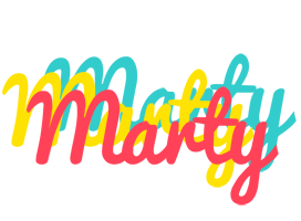 Marty disco logo