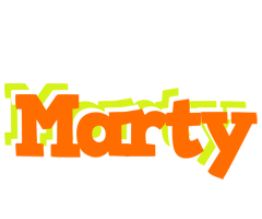 Marty healthy logo