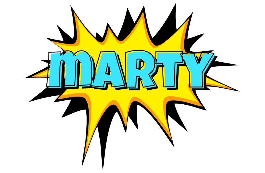 Marty indycar logo