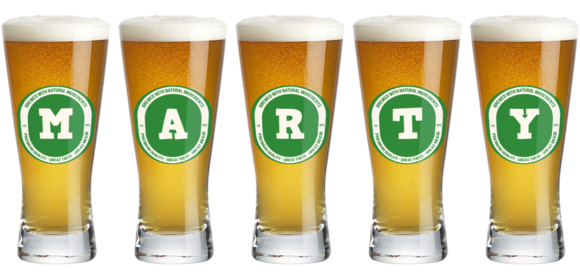 Marty lager logo