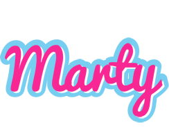 Marty popstar logo
