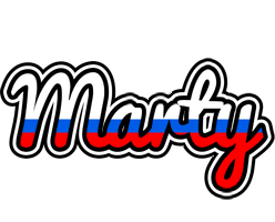 Marty russia logo