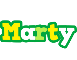 Marty soccer logo