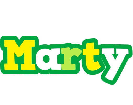 Marty soccer logo