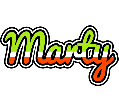 Marty superfun logo
