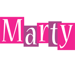 Marty whine logo