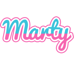 Marty woman logo