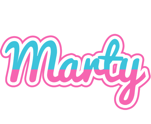 Marty woman logo