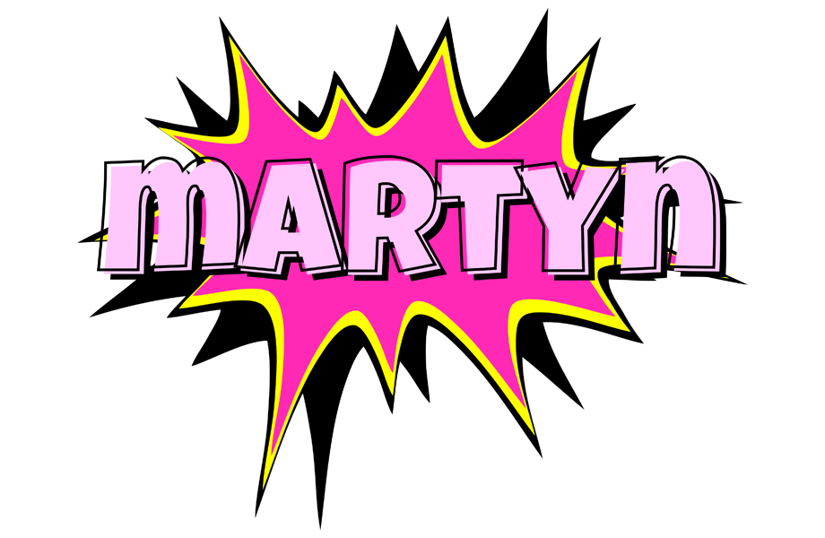 Martyn badabing logo