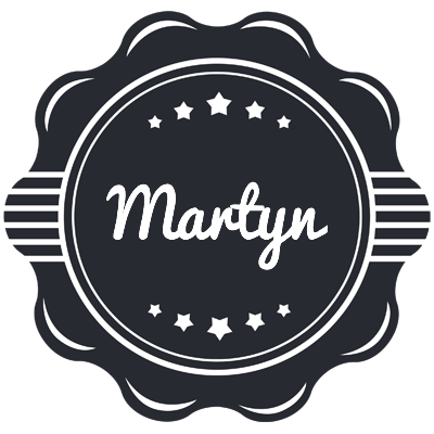 Martyn badge logo