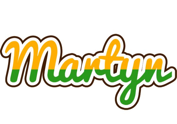 Martyn banana logo