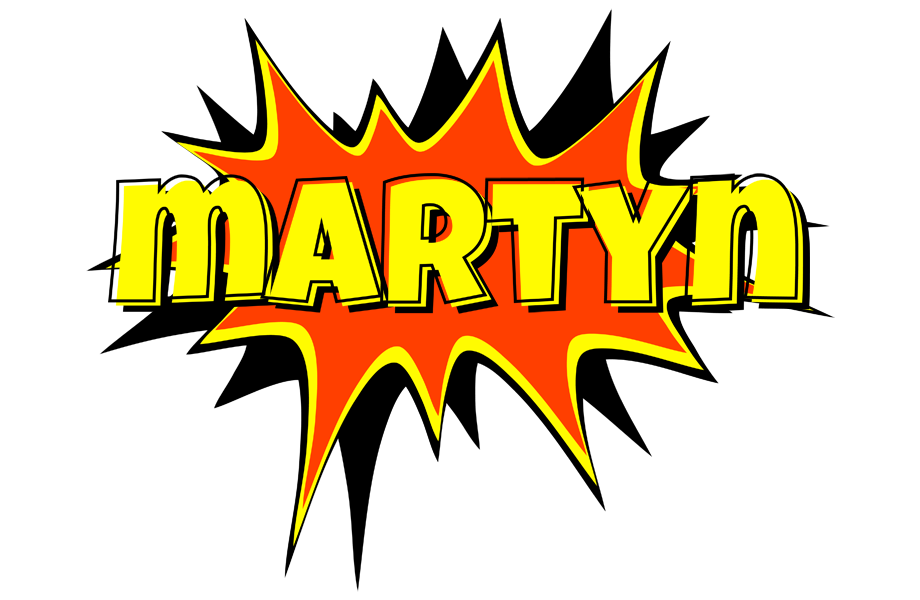 Martyn bazinga logo