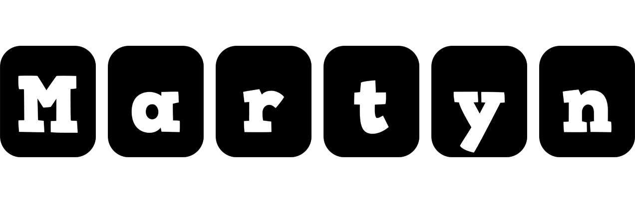 Martyn box logo