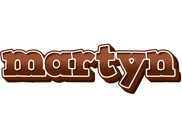 Martyn brownie logo