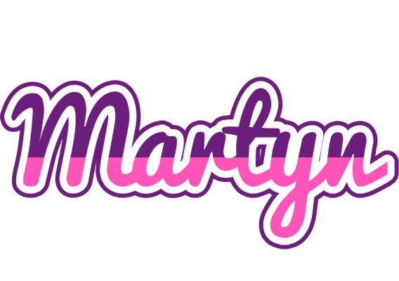 Martyn cheerful logo
