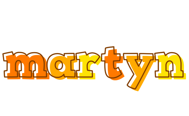 Martyn desert logo