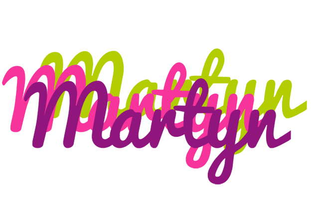 Martyn flowers logo