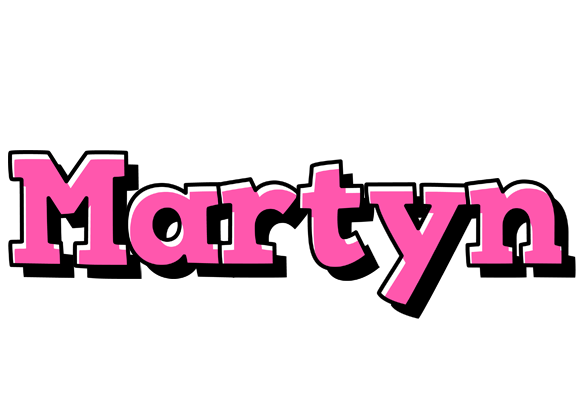 Martyn girlish logo