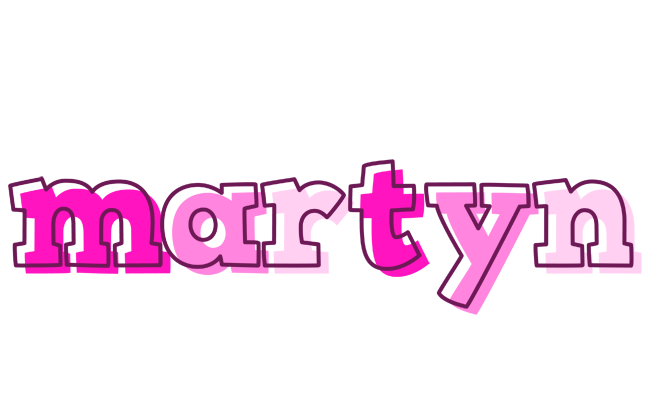 Martyn hello logo