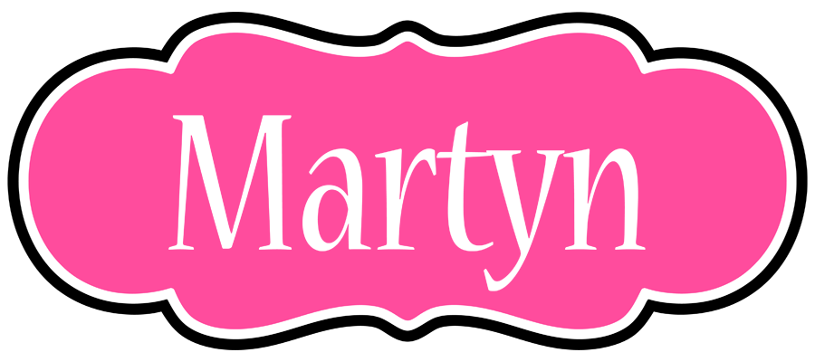 Martyn invitation logo