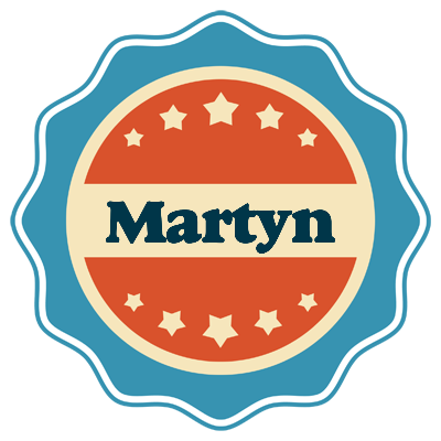 Martyn labels logo