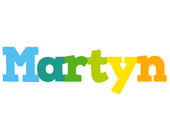 Martyn rainbows logo